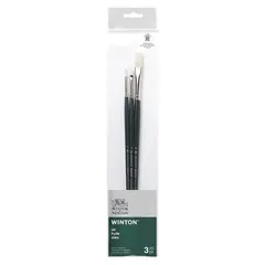 WINSOR AND NEWTON - Set 3 Pinceles Cotman Winsor & Newton Mango Largo V2