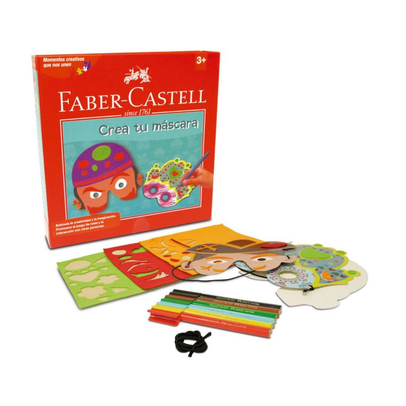 FABER-CASTELL - Set Creativo Faber-Castell Crea tu Máscara