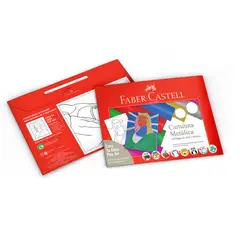 FABER-CASTELL - Cartulina Metalica x10 Pliegos
