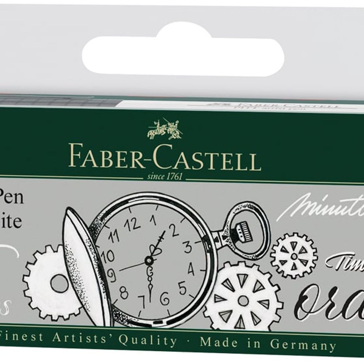 FABER-CASTELL - Marcador Pitt Artist Negro & Blanco Faber-Castell x4 uds.