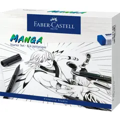 FABER-CASTELL - Lápices Tiralíneas Manga Starter 8 Piezas
