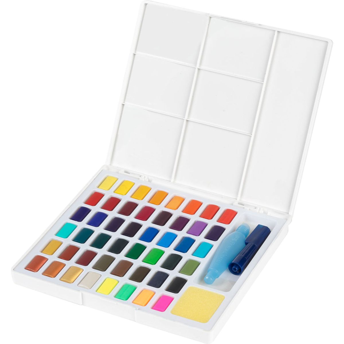 FABER-CASTELL - Acuarelas en pastillas Faber-Castell x48 colores