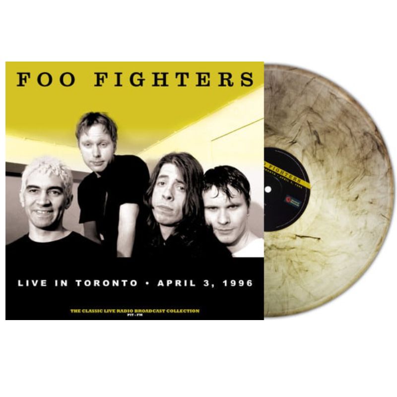 GRUPO LASER DISC - VINILO FOO FIGHTERS/ LIVE IN TORONTO 1996 (GREY VINYL) 1LP