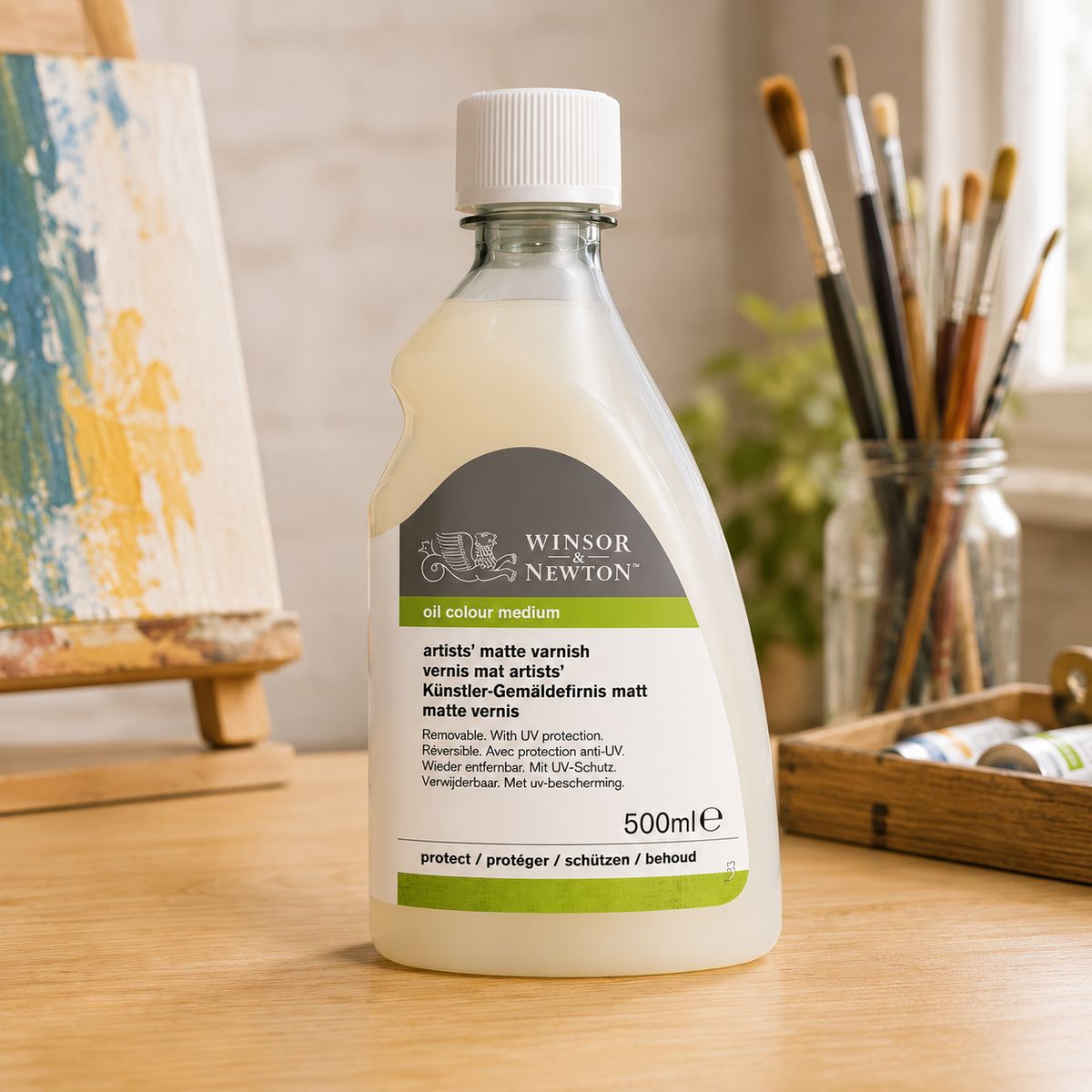 WINSOR AND NEWTON - Barniz Mate Artists Winsor & Newton 500ml