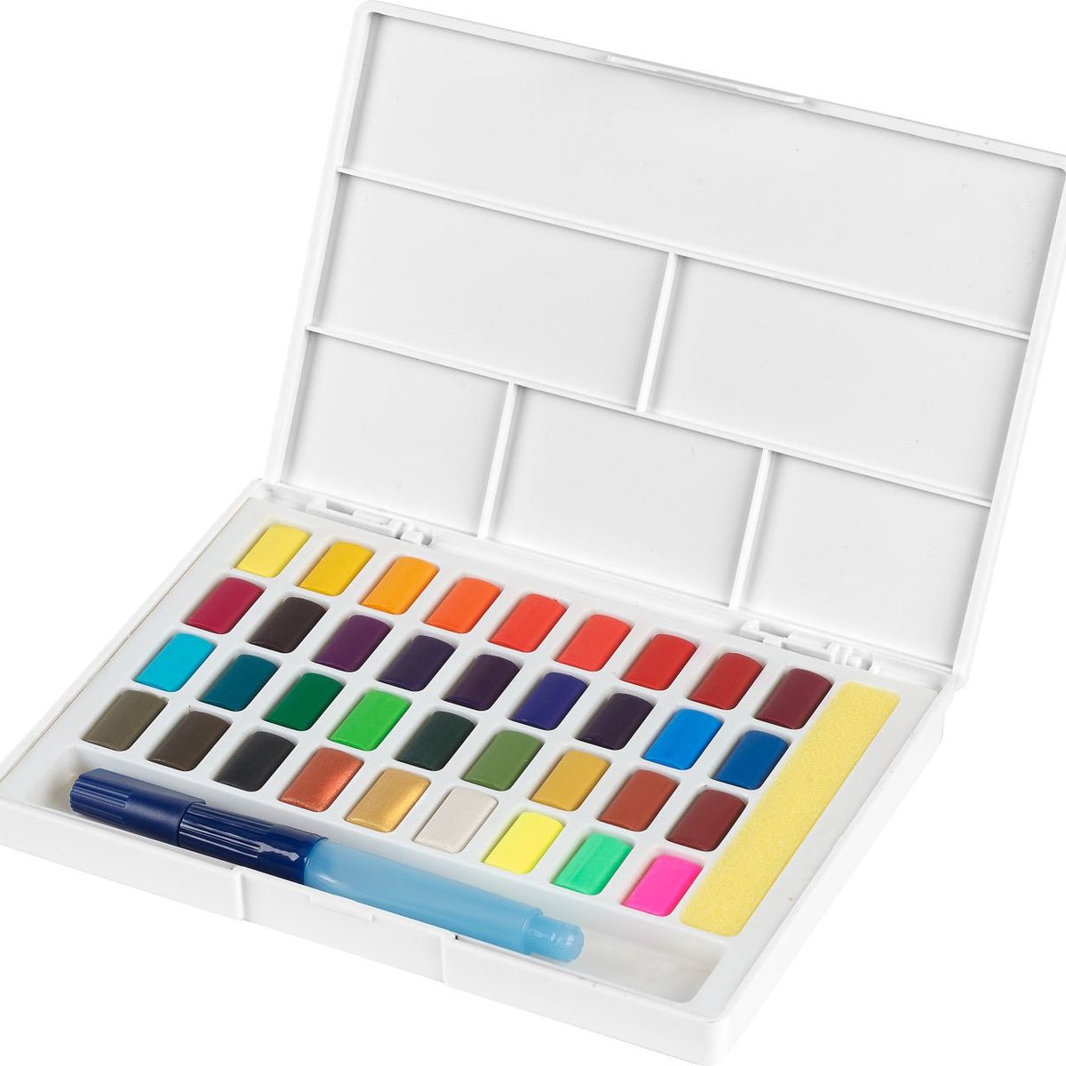 FABER-CASTELL - Acuarelas en pastillas Faber-Castell x36 colores