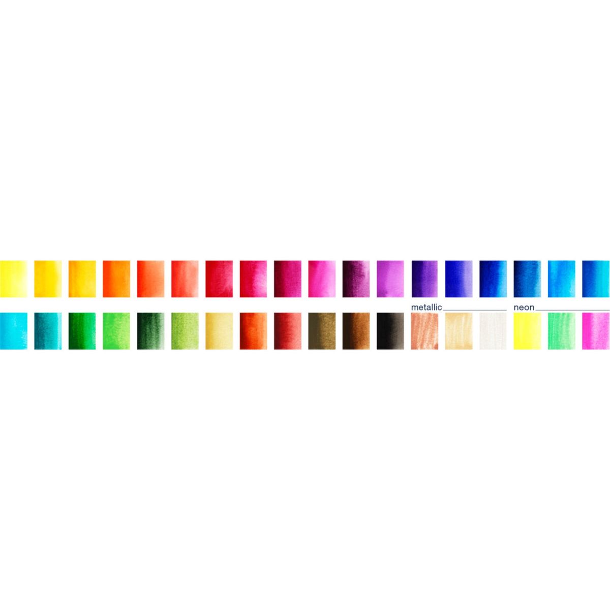 FABER-CASTELL - Acuarelas en pastillas Faber-Castell x36 colores
