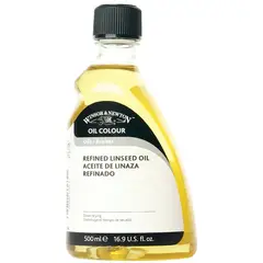 WINSOR AND NEWTON - Aceite de Linaza Refinado Winsor & Newton 500ml