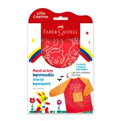 FABER-CASTELL - Delantal de Arte Impermeable Little Creatives