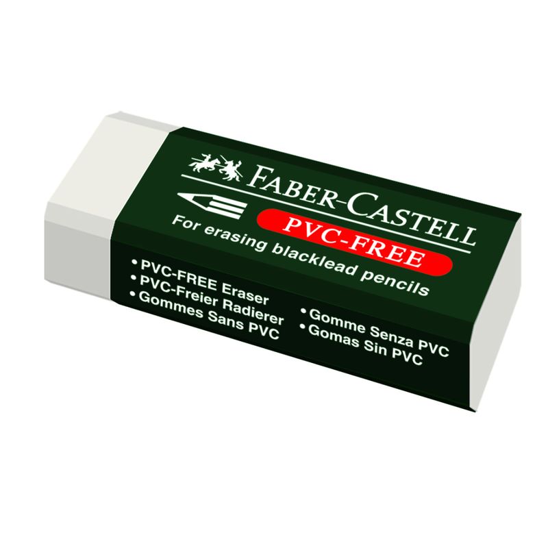 FABER-CASTELL - Goma de Borrar Faber-Castell blanco x1 uds.