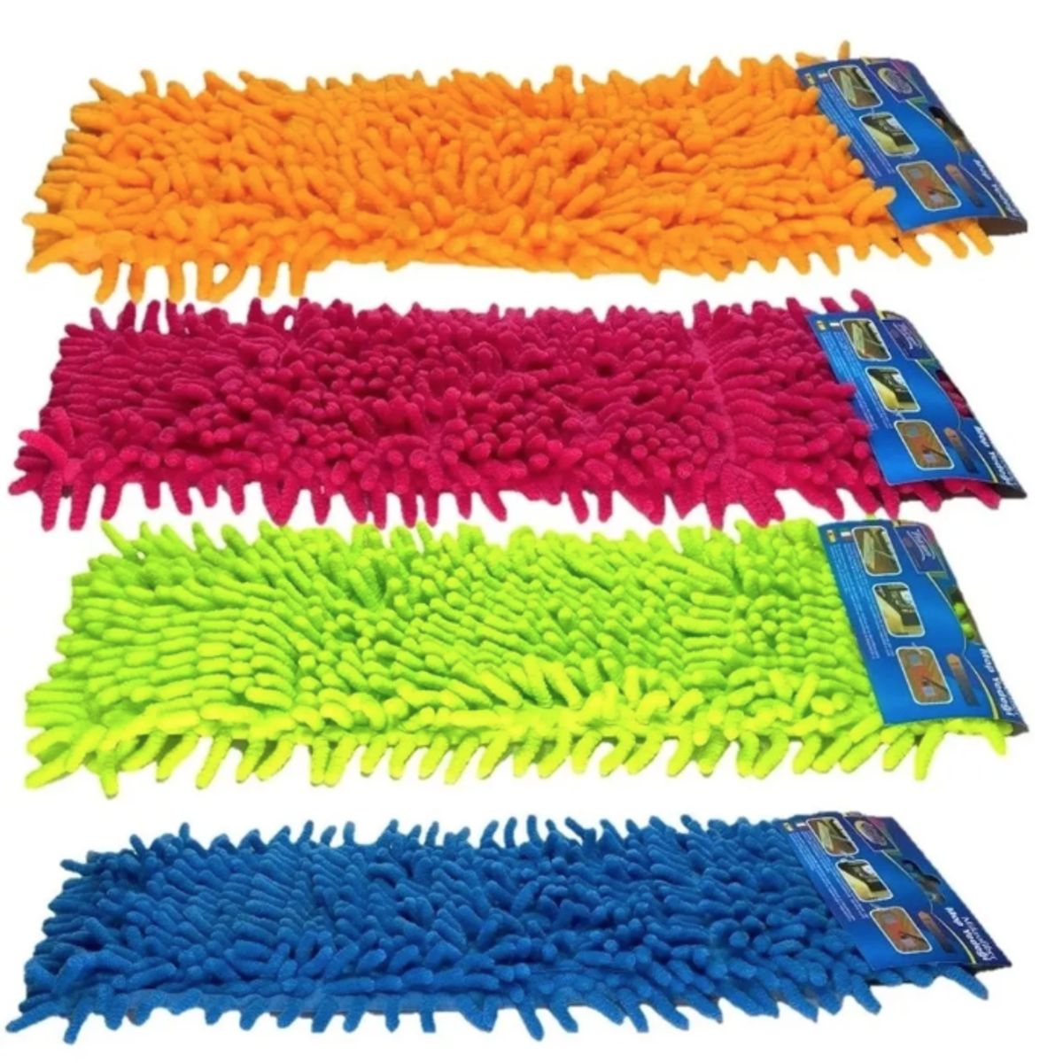 GENERICO - Paño Trapero Repuesto De Mopa De Microfibra Limpieza