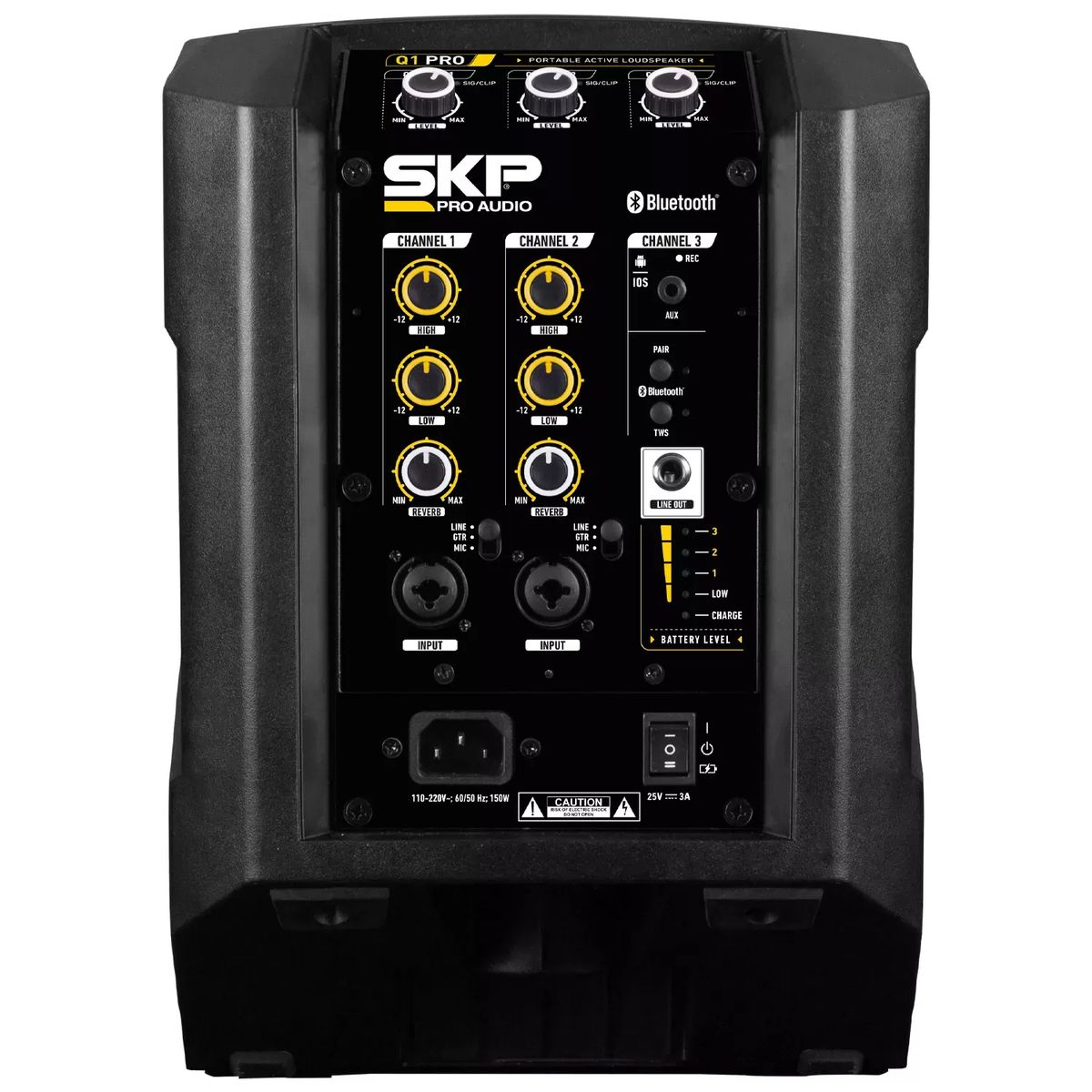 SKP - Parlante Activo Profesional 300W RMS SKP Q1 Pro