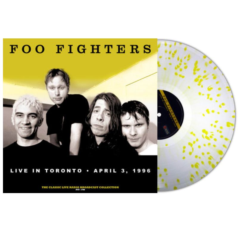 GRUPO LASER DISC - VINILO FOO FIGHTERS/ LIVE IN TORONTO 1996 (COLORED) 1LP