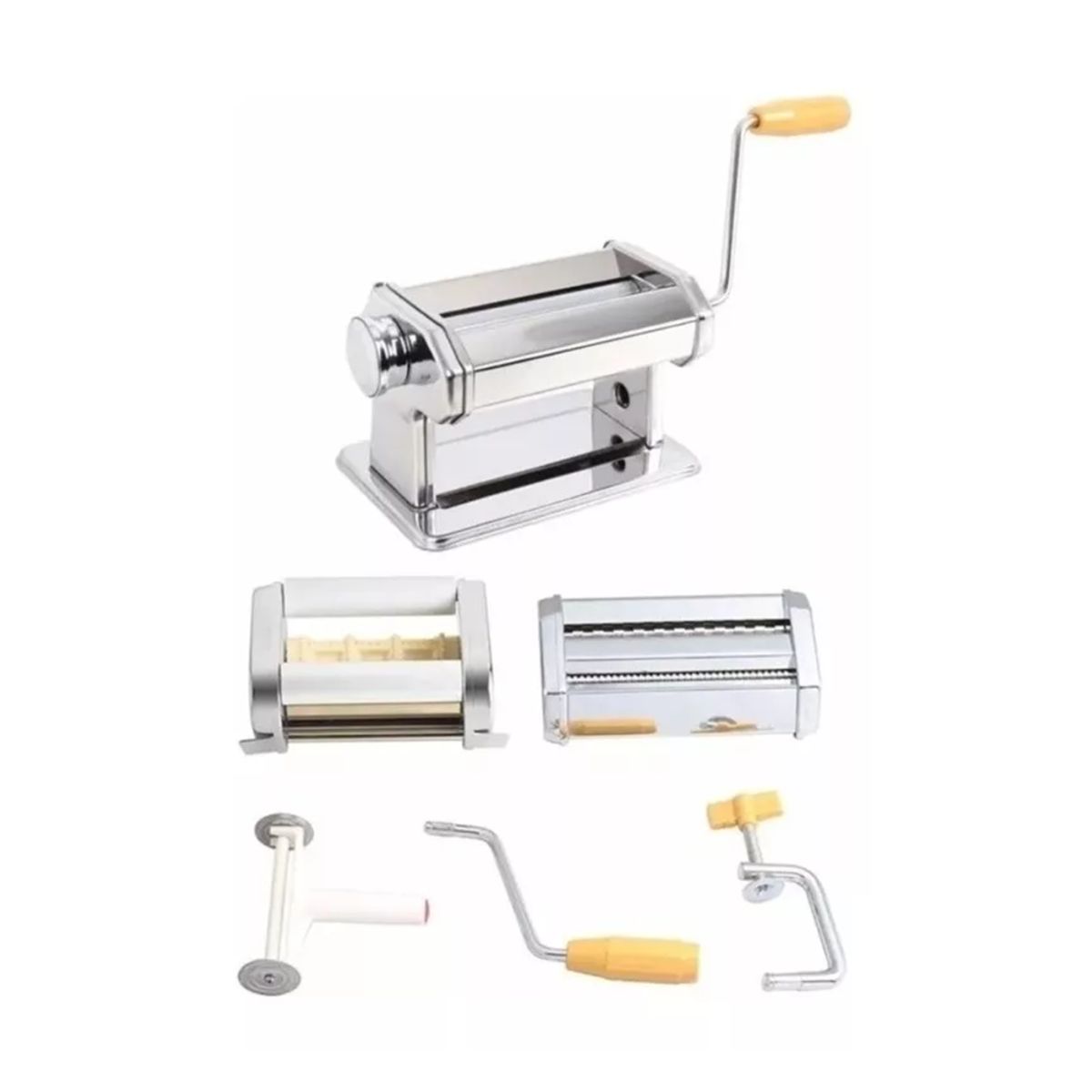 GENERICO - Maquina Para Hacer Pasta + Ravioles + Amasador 3