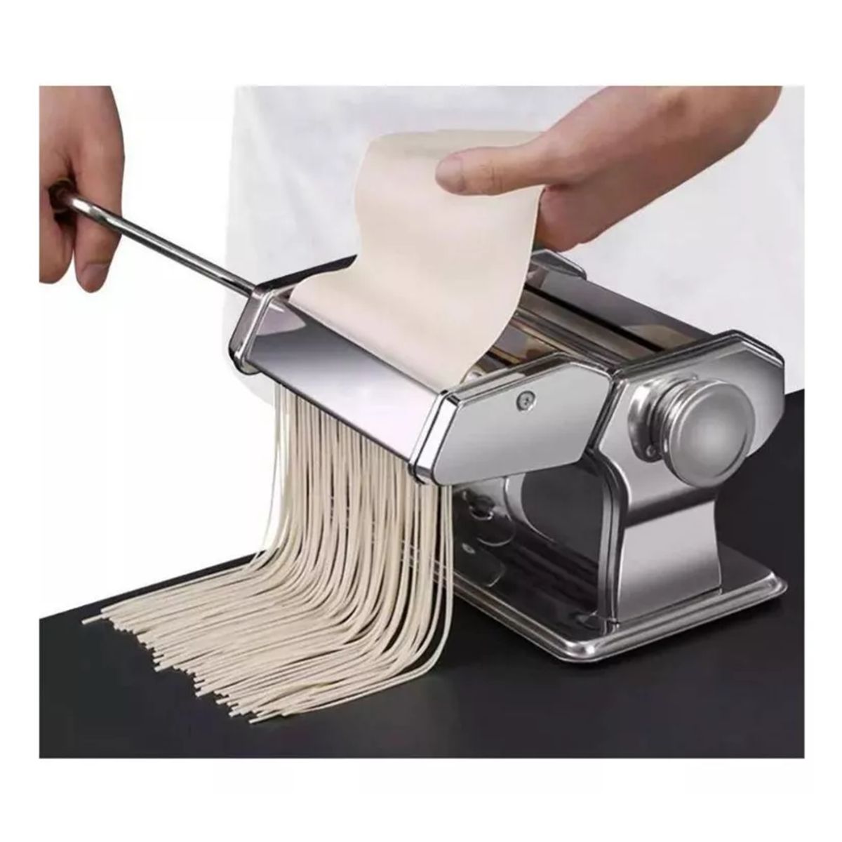 GENERICO - Maquina Amasadora Y Cortadora Pastas 18 Cm