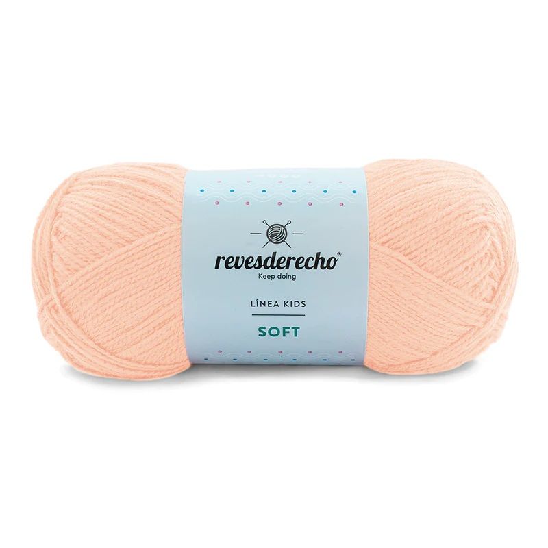 REVESDERECHO - Lana Soft 100grs - Damasco Claro 0001
