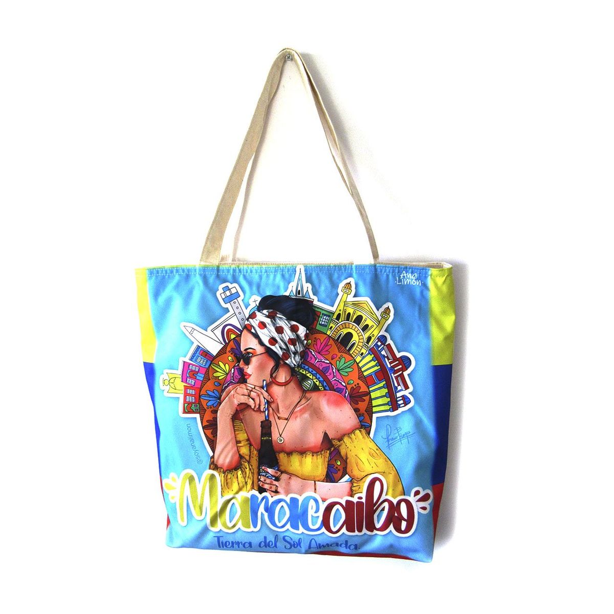 GENERICO - Bolso De Compras Resistente Estampados De Maracaibo