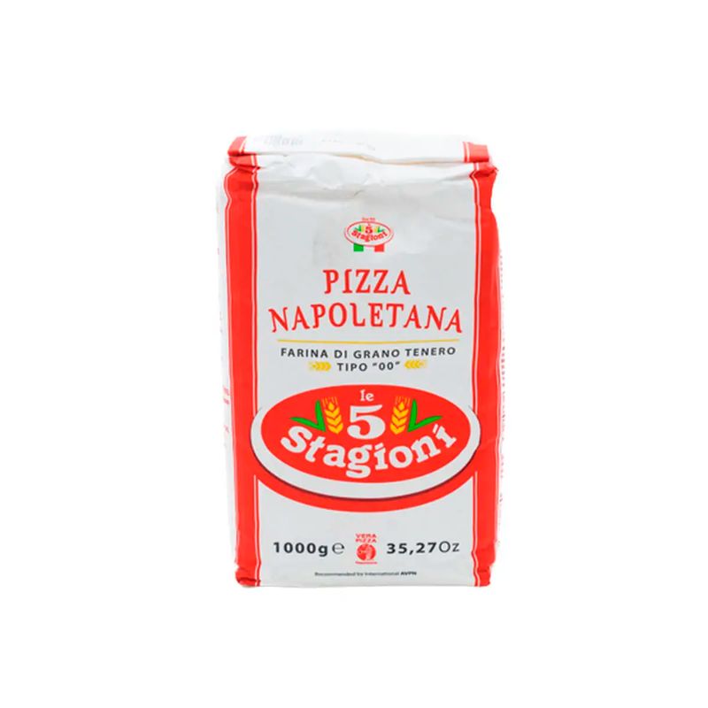 GENERICO - Harina Le 5 Stagioni Pizza Napoletana Tipo 00 1 Kg Italia