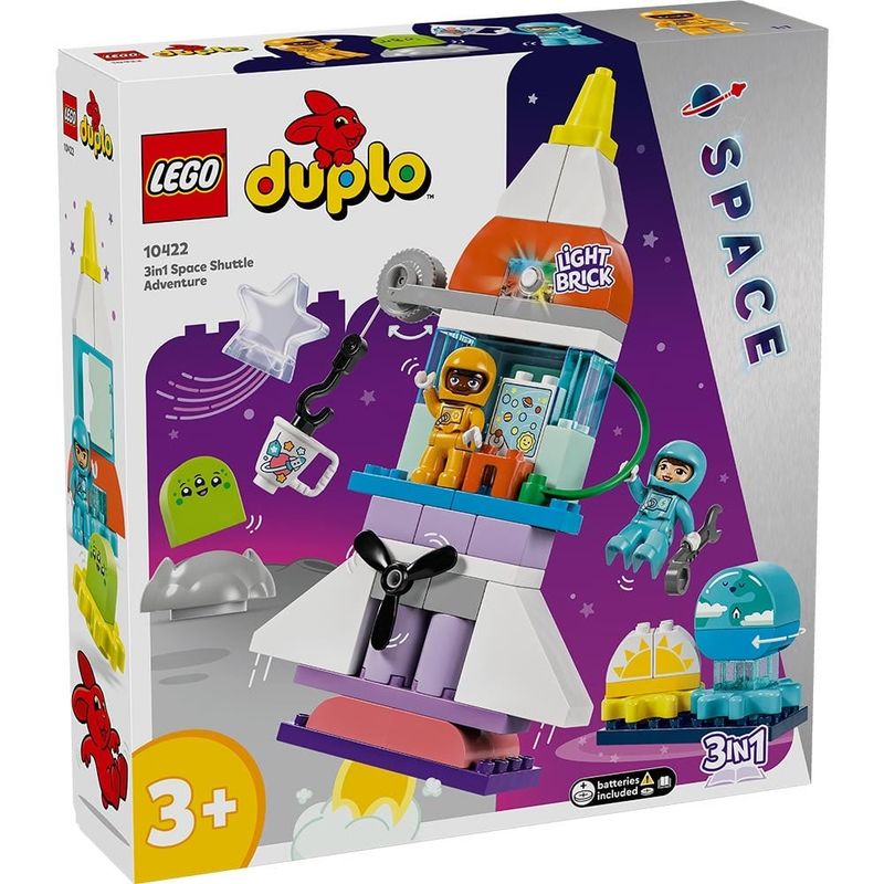 LEGO - Lego Aventura En Transbordador Espacial 3en1 Duplo 10422