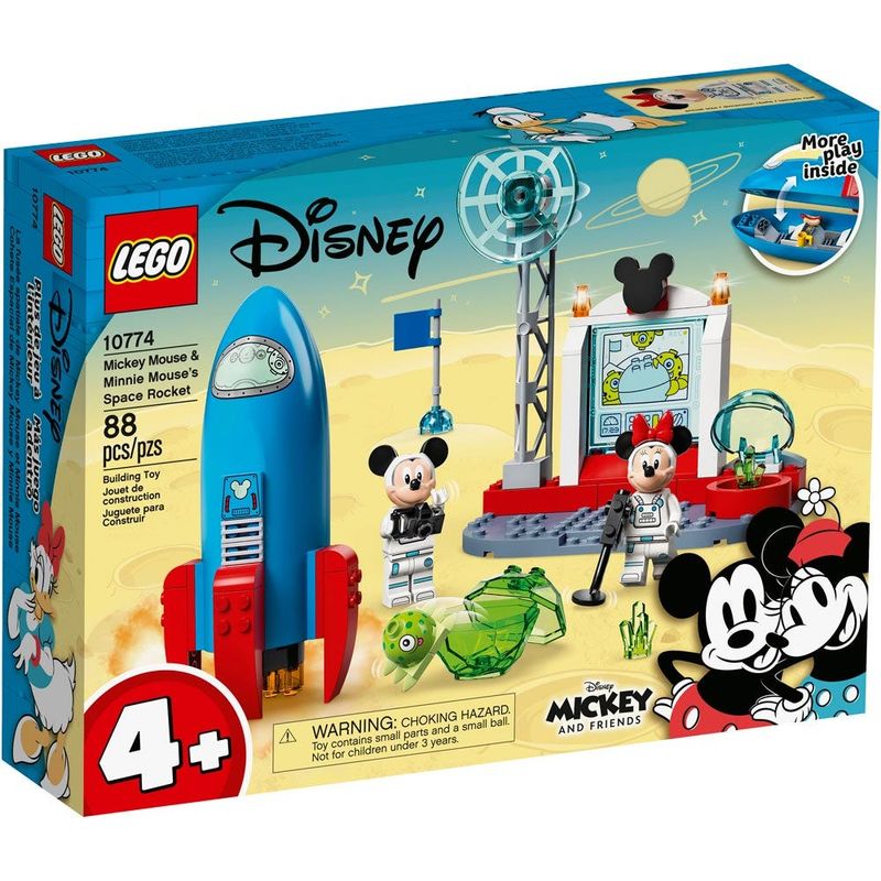 LEGO - Lego  Cohete Espacial De Mickey Mouse Y Minnie Mouse  10774