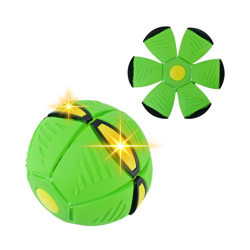 SOLEIO - Balón Mágico Fly Ball Disco Pelota Disco Luz Ufo Led Verde