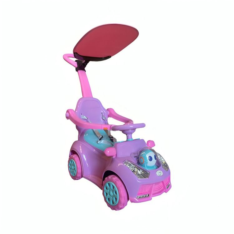 CORREPASILLO CON TOLDO FIG ROBOT ROSA