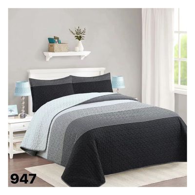 Imagen 2 del producto Cubrecama Sherpa 1.5 Plazas - Negro Matiz M947