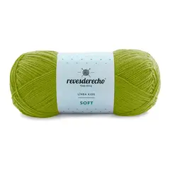 REVESDERECHO - Lana Soft 100grs - Verde Pistacho 0439
