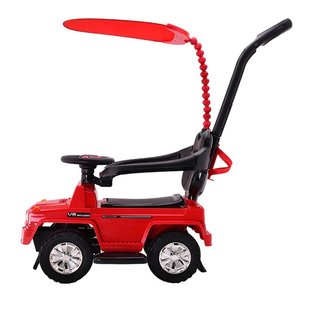 OEM - CORREPASILLO CON TOLDO JEEP ROJO