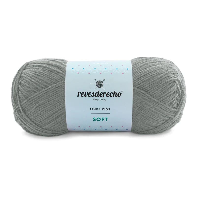 REVESDERECHO - Lana Soft 100grs - Gris Acero 0718