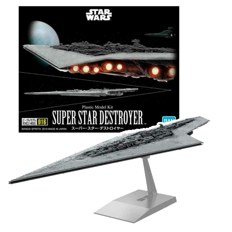 BANDAI - MODEL KIT STAR WARS SUPER STAR DESTROYER 016 BANDAI