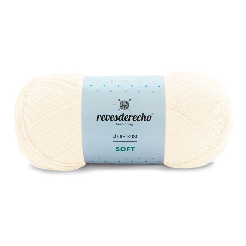REVESDERECHO - Lana Soft 100grs - Crudo 0802