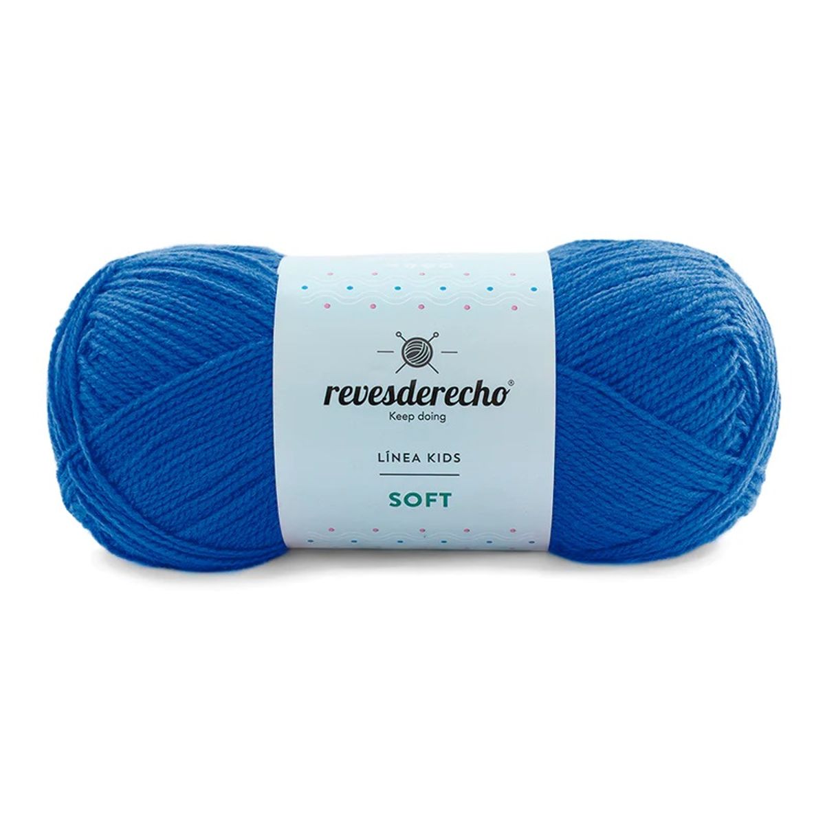 REVESDERECHO - Lana Soft 100grs - Azul Rey 0817
