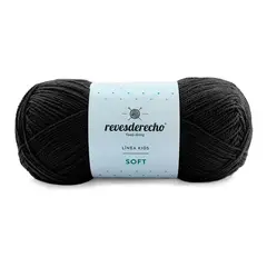 REVESDERECHO - Lana Soft 100grs - Negro 8902