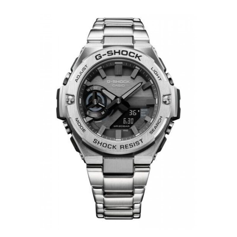 CASIO - Reloj G-Shock GST-B500D-1A1DR plateado hombre