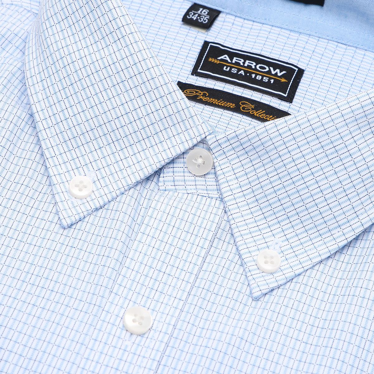 ARROW - Camisa Formal Cuadros Arrow ARROW