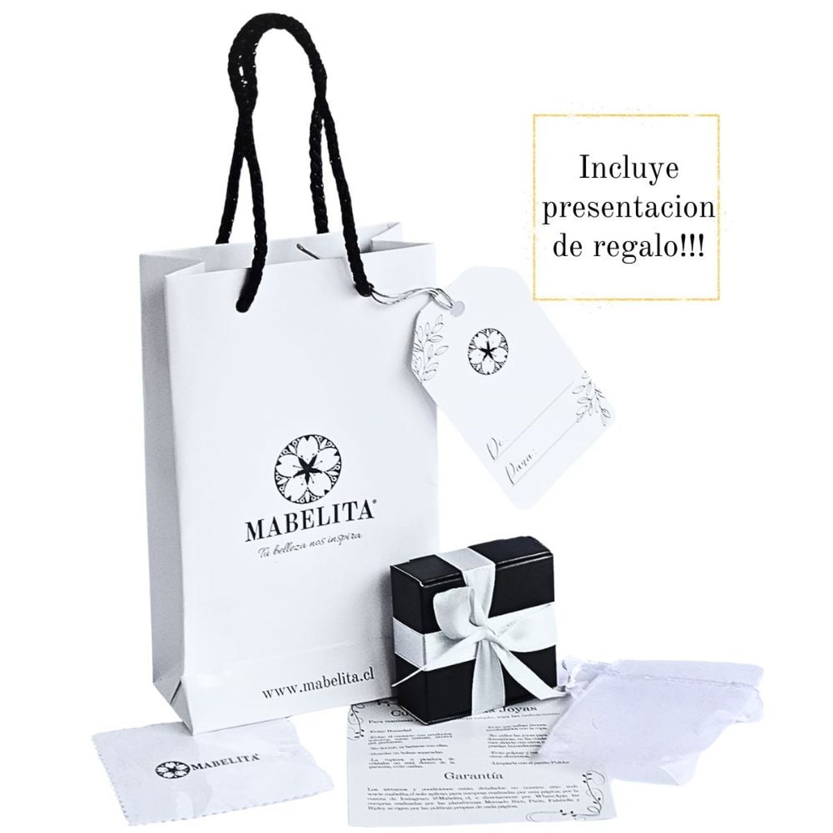 MABELITA - Aros De Plata 925 Largos Con Puntos