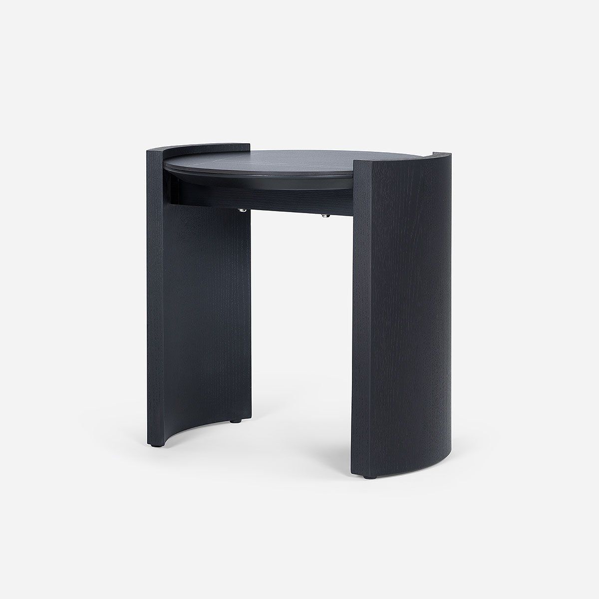 ROSEN - Mesa Lateral Rosen Kanus 50 x 44 cm Negro