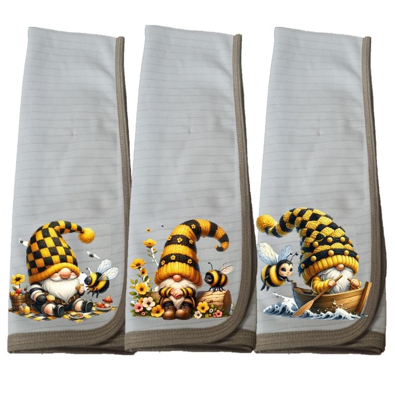 DCOBRE - Pack 3 Paños de Loza grueso con Cobre, Duende Barco