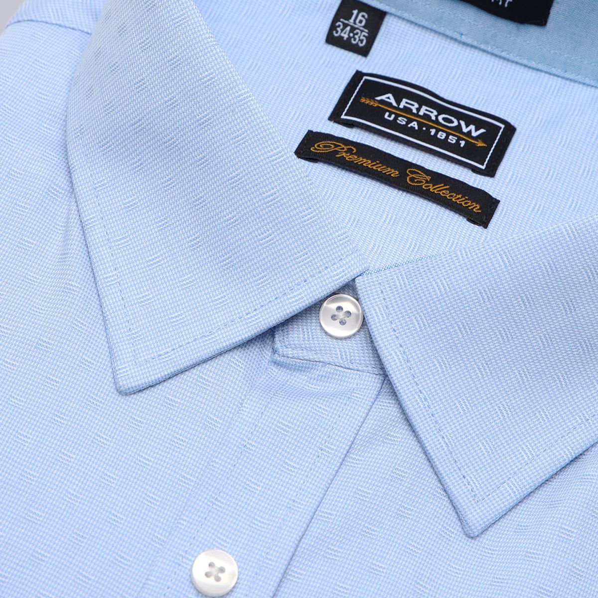 ARROW - Camisa Formal Texturada Spandex Arrow ARROW