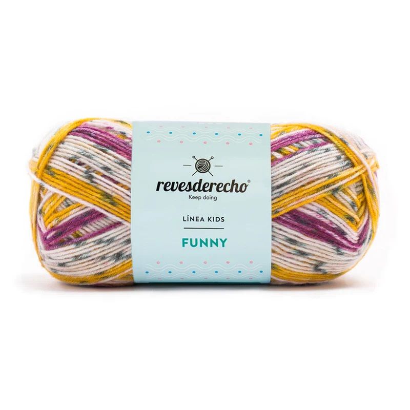 REVESDERECHO - Lana Funny 100grs - Lila 0004
