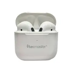 TECMASTER - Audifonos Bluetooth Mini Airpro TM-300519 Blanco