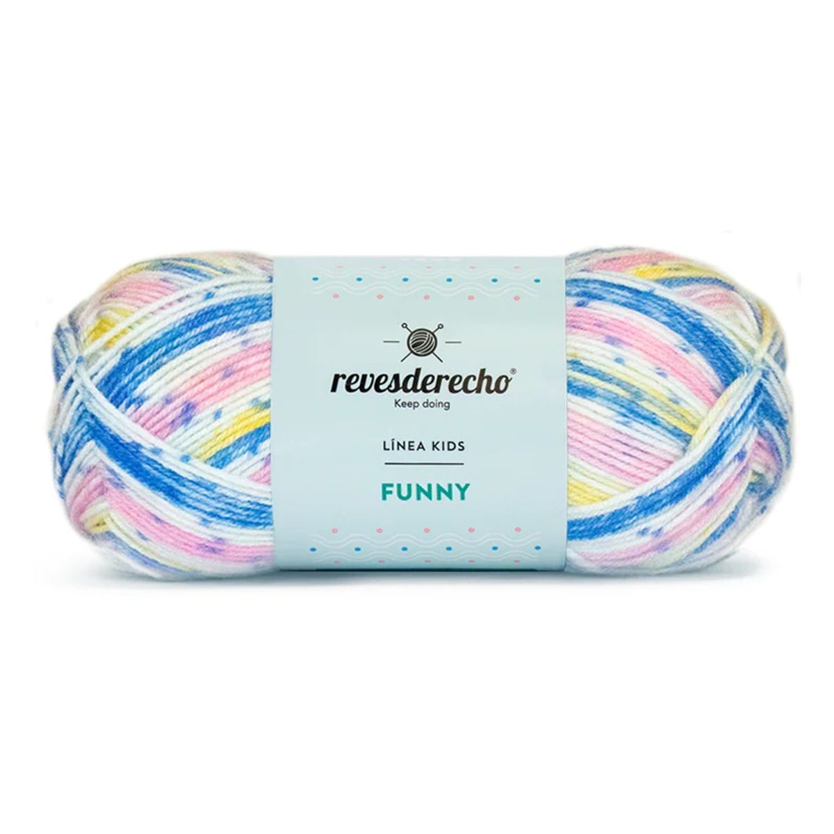 REVESDERECHO - Lana Funny 100grs - Amarillo Pastel 0139