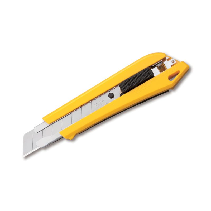 OLFA - CUCHILLO INDUSTRIAL DE 18MM CON CONTENEDOR DE REPUESTOS USADOS