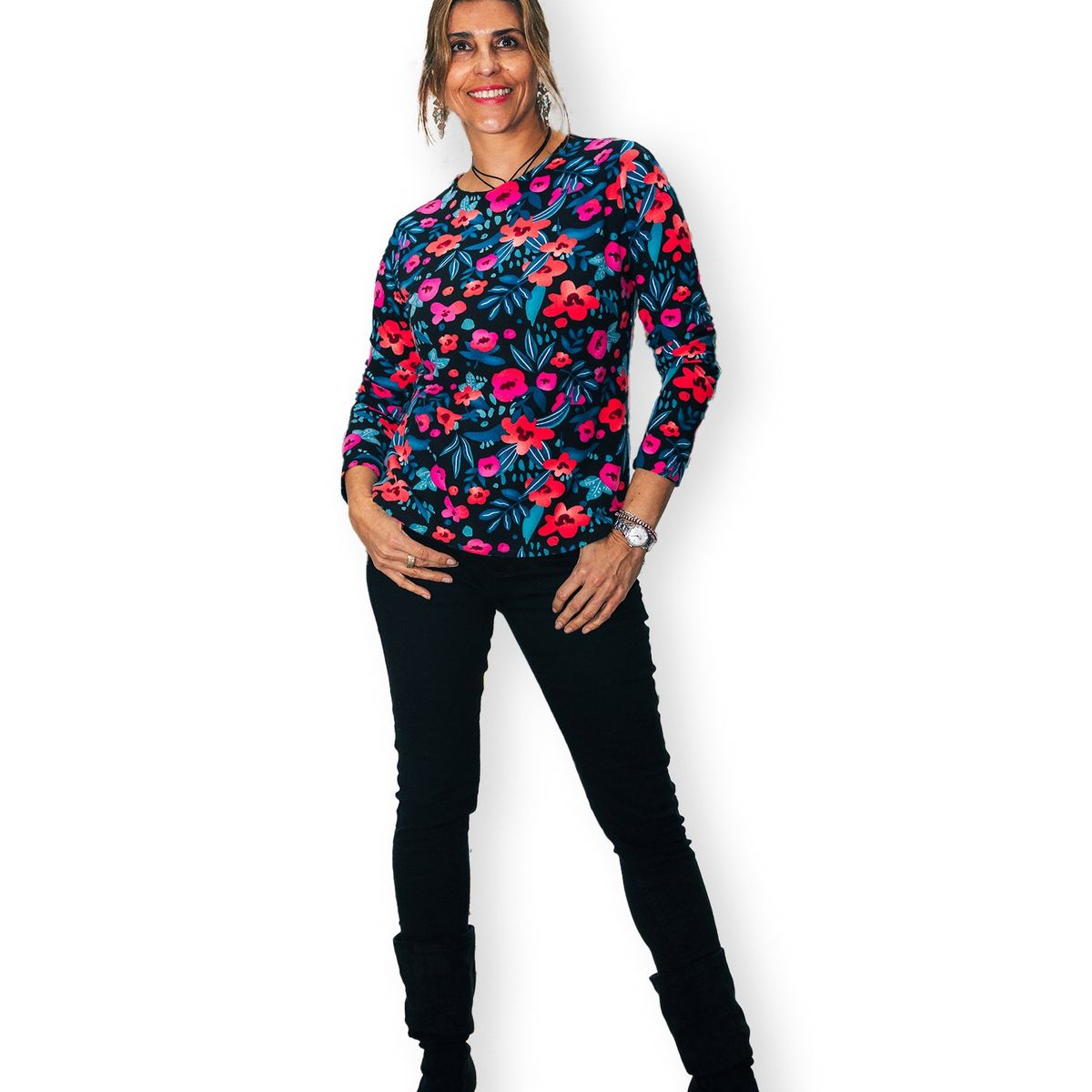 MICHELLE PIFFAUT - CAMISETA ESTAMPADA MICHELLE PIFFAUT