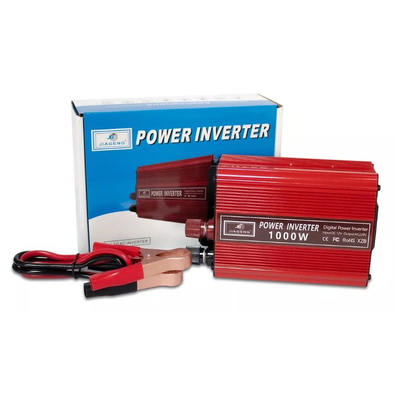 GENERICO - Conversor Inversor Voltaje Corriente 12v 220v 1000w Auto
