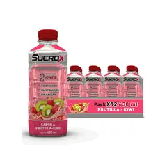 SUEROX - Pack 12 Unidades Frutilla-Kiwi 12X630 Ml