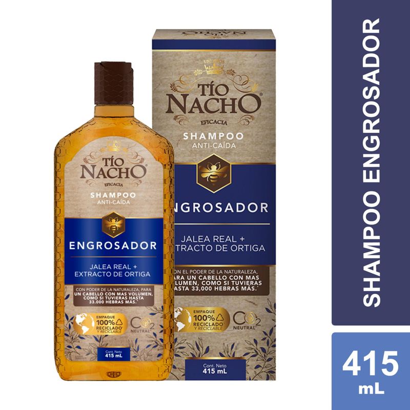 TIO NACHO - Tío Nacho Engrosador Shampoo 415 ML