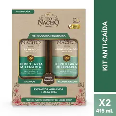 TIO NACHO - Pack Tío Nacho Herbolaria Shampoo + Acondicionador 415 ML