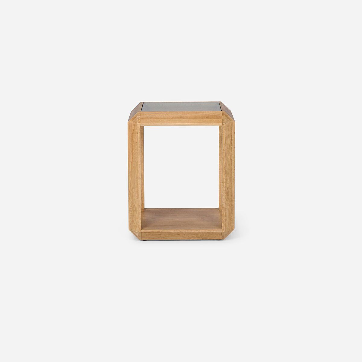 ROSEN - Mesa Lateral Rosen Hanko 45 x 45 cm Natural