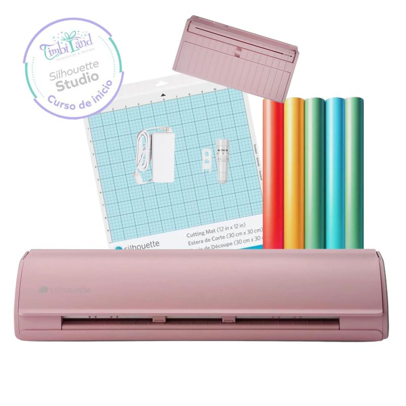 SILHOUETTE - Cameo 5 Pink+ Curso Silhouette